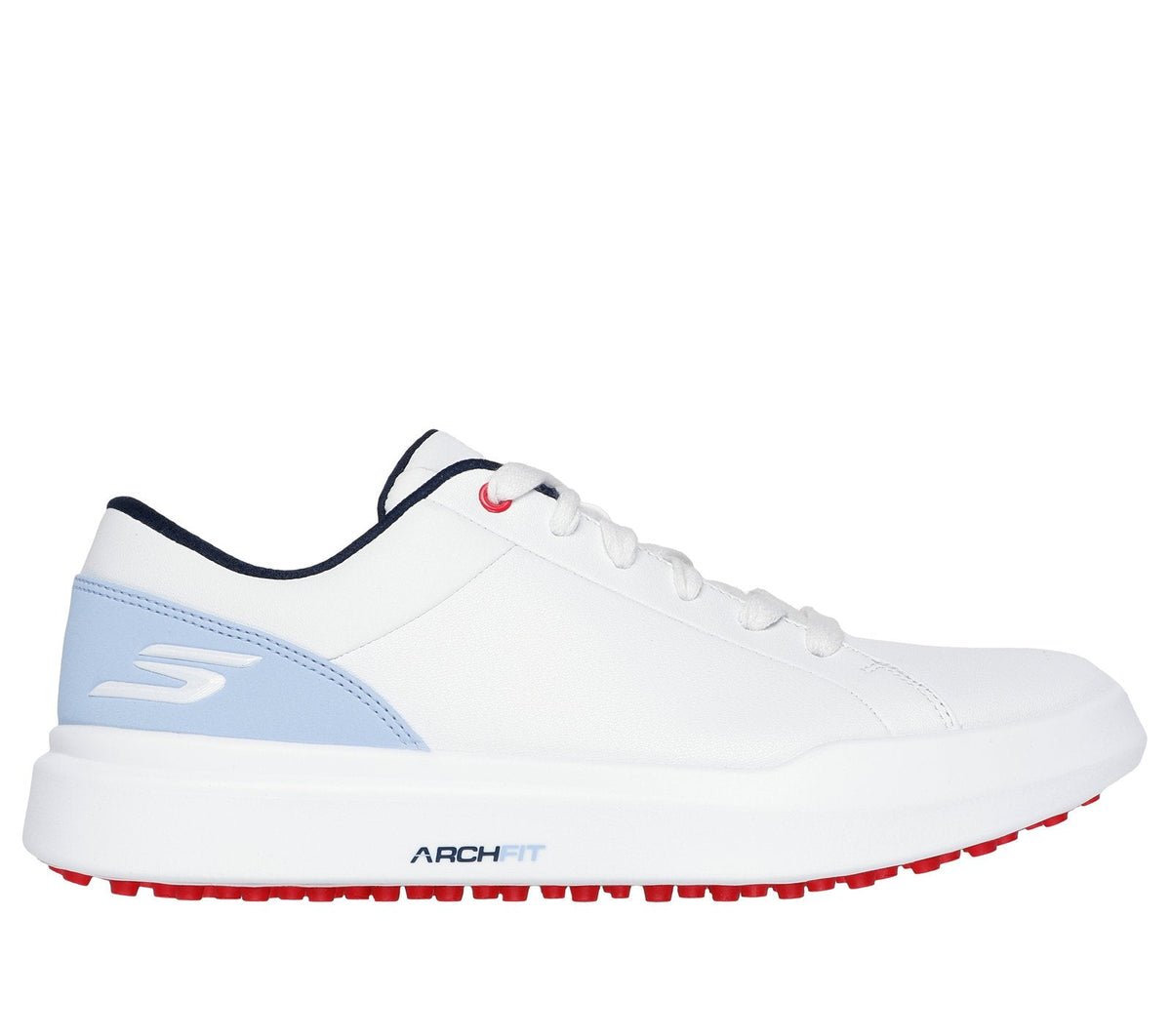Waterproof Relaxed Fit: GO GOLF Drive 6, WHITE / LIGHT BLUE
