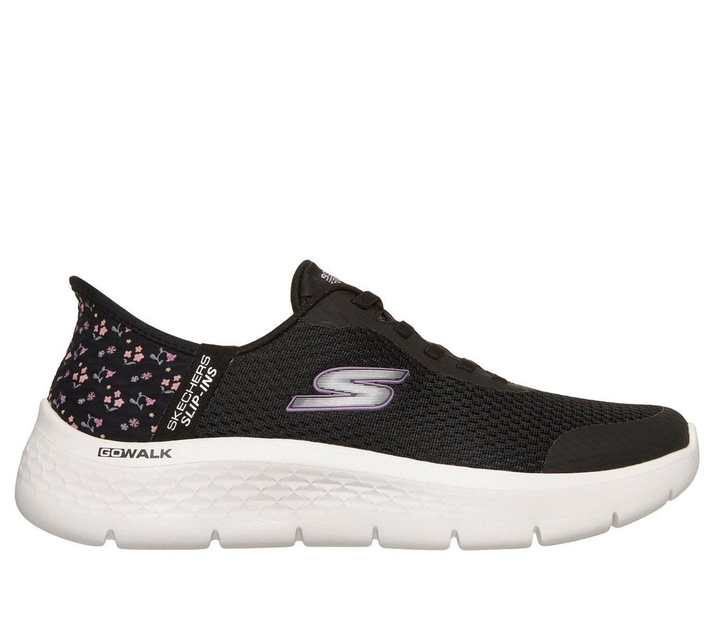 Skechers Slip-ins: GO WALK Flex - Lily Rose, BLACK